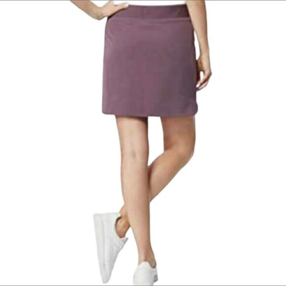 32 Degrees Cool Womens NEW Purple Athletic Skort Elastic Waist Pockets Size XL - Picture 2 of 11